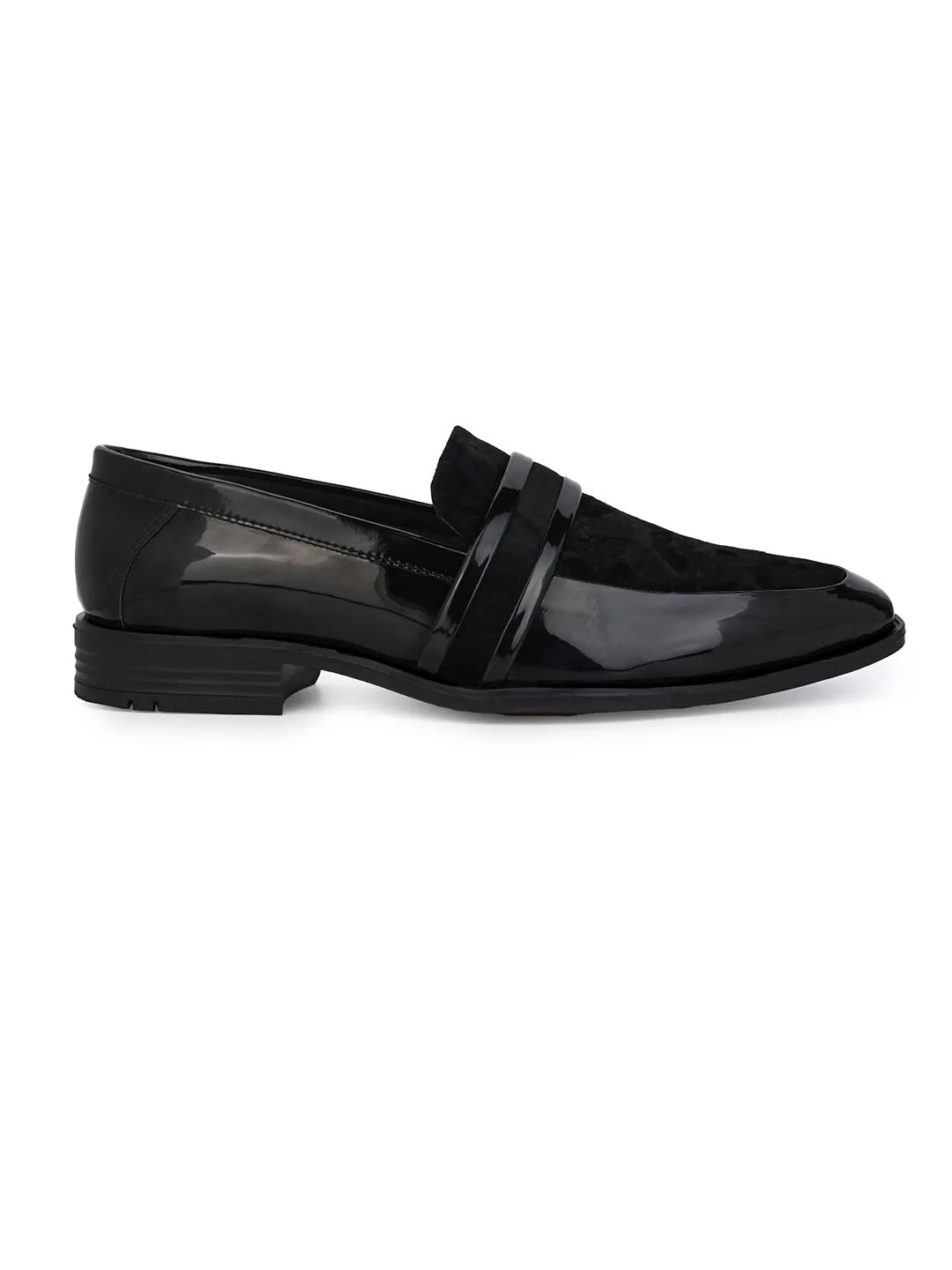 Alberto Torresi Wedding Black Patent Suede Shoes
