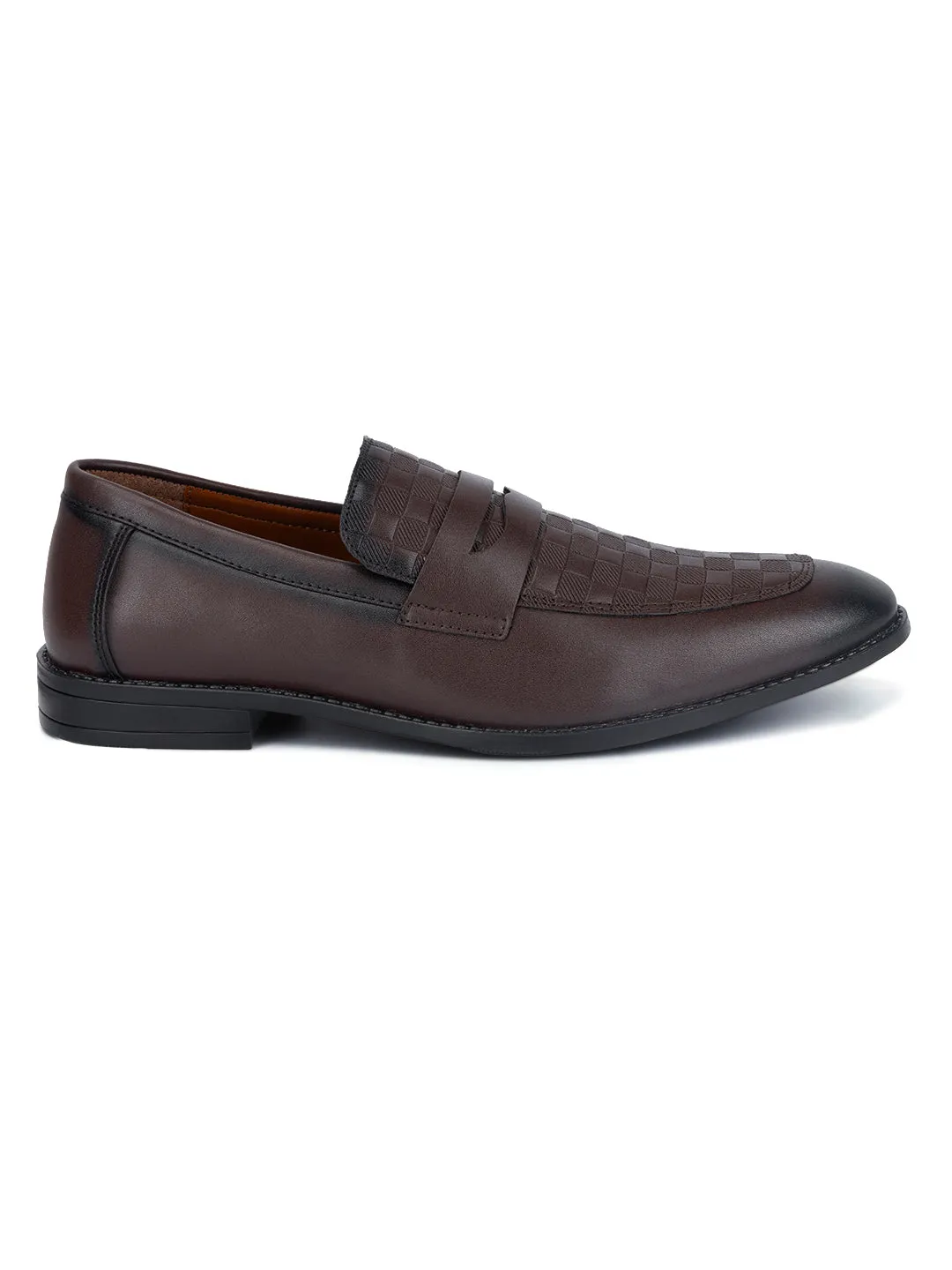 Brunette Brown Handcrafted Moccasins Slipons