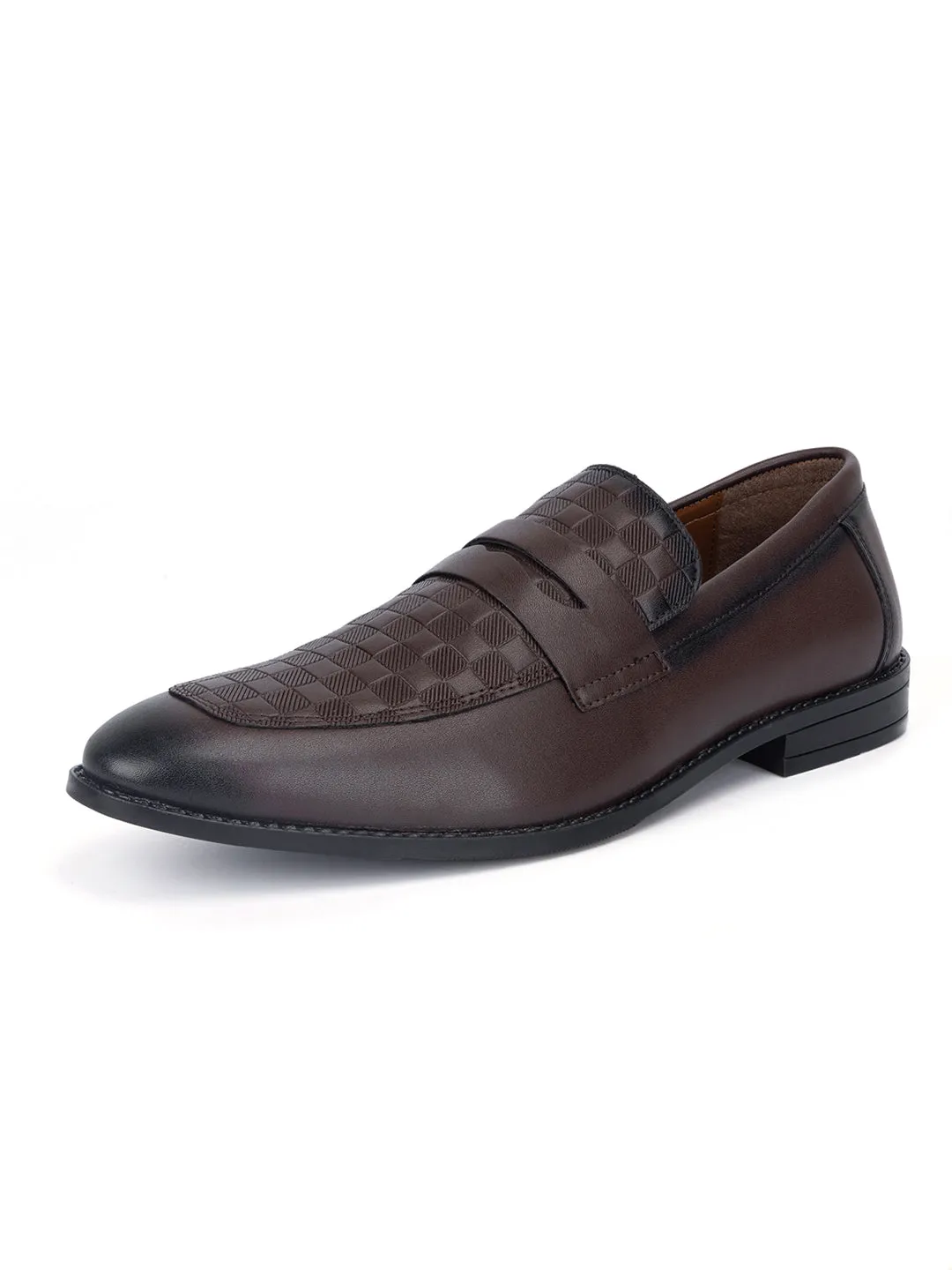 Brunette Brown Handcrafted Moccasins Slipons
