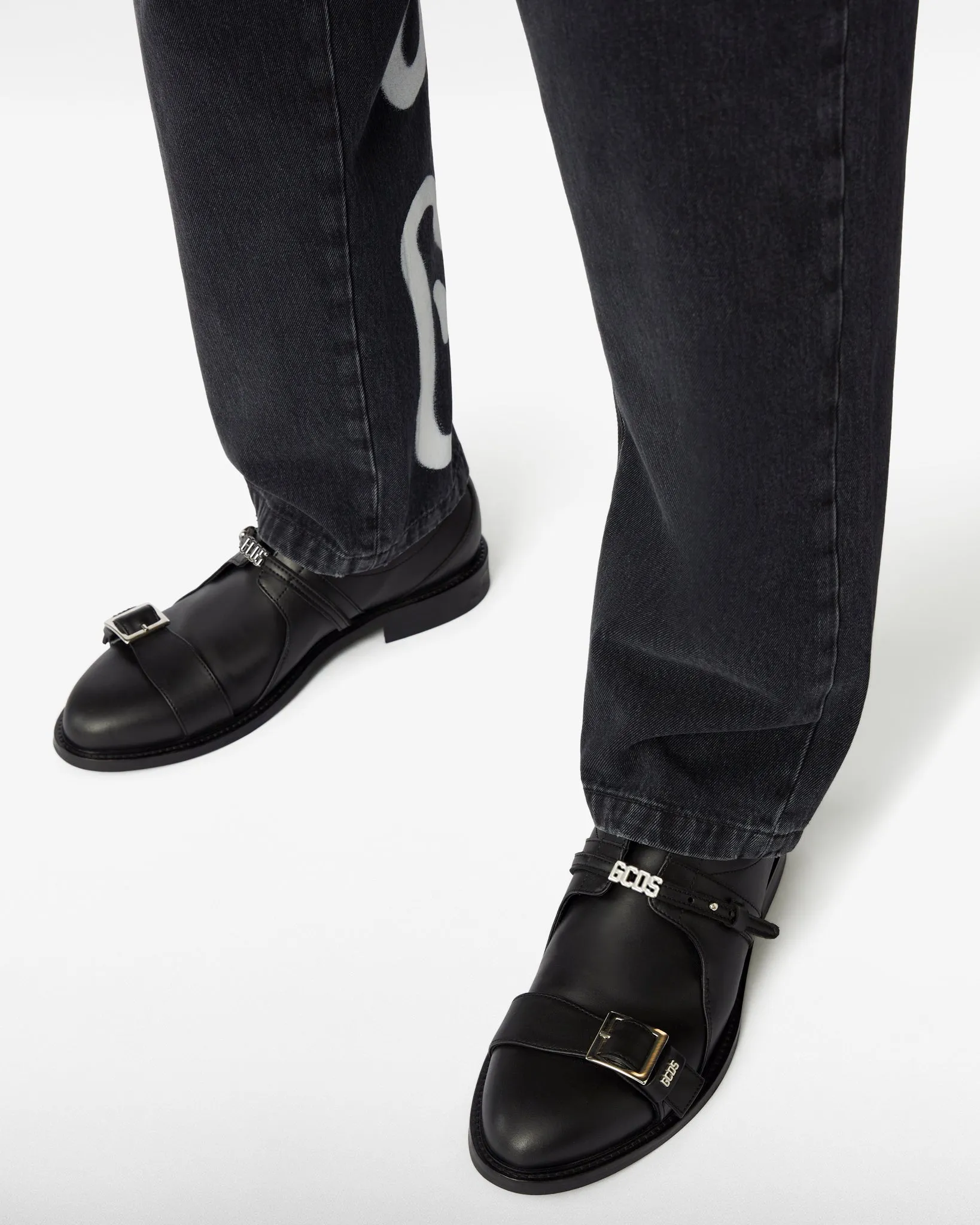 Buckle Derby Shoes