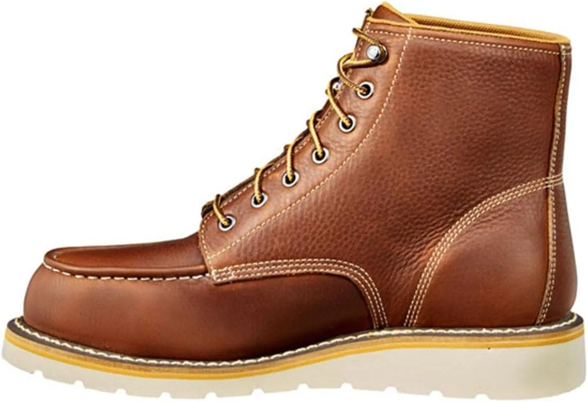 Carhartt Men's Waterproof 6" Moc Steel Toe Wedge Work Boot