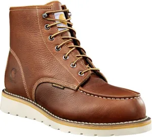Carhartt Men's Waterproof 6" Moc Steel Toe Wedge Work Boot