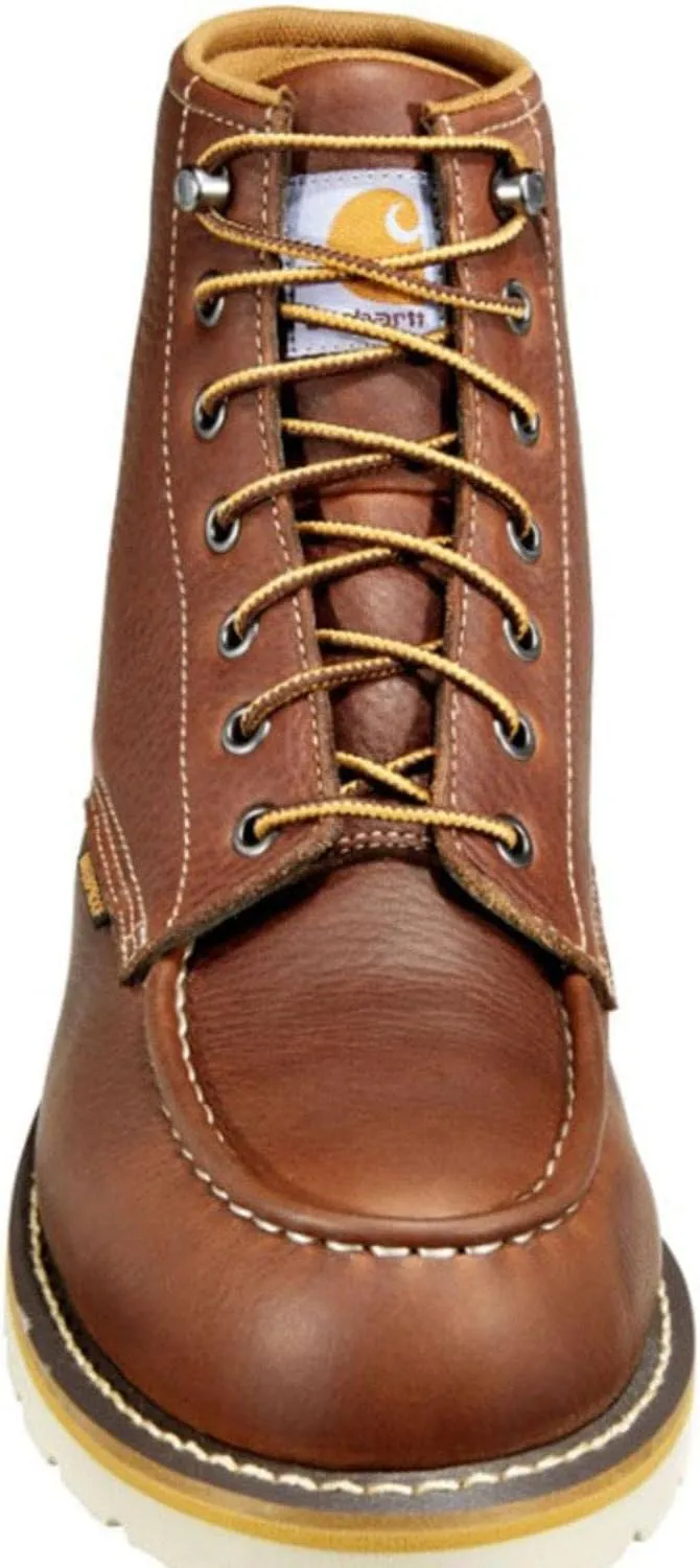 Carhartt Men's Waterproof 6" Moc Steel Toe Wedge Work Boot