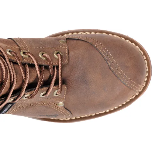Carolina Men's Linesman 10" Comp Toe WP Work Boot - Brown - CA1904