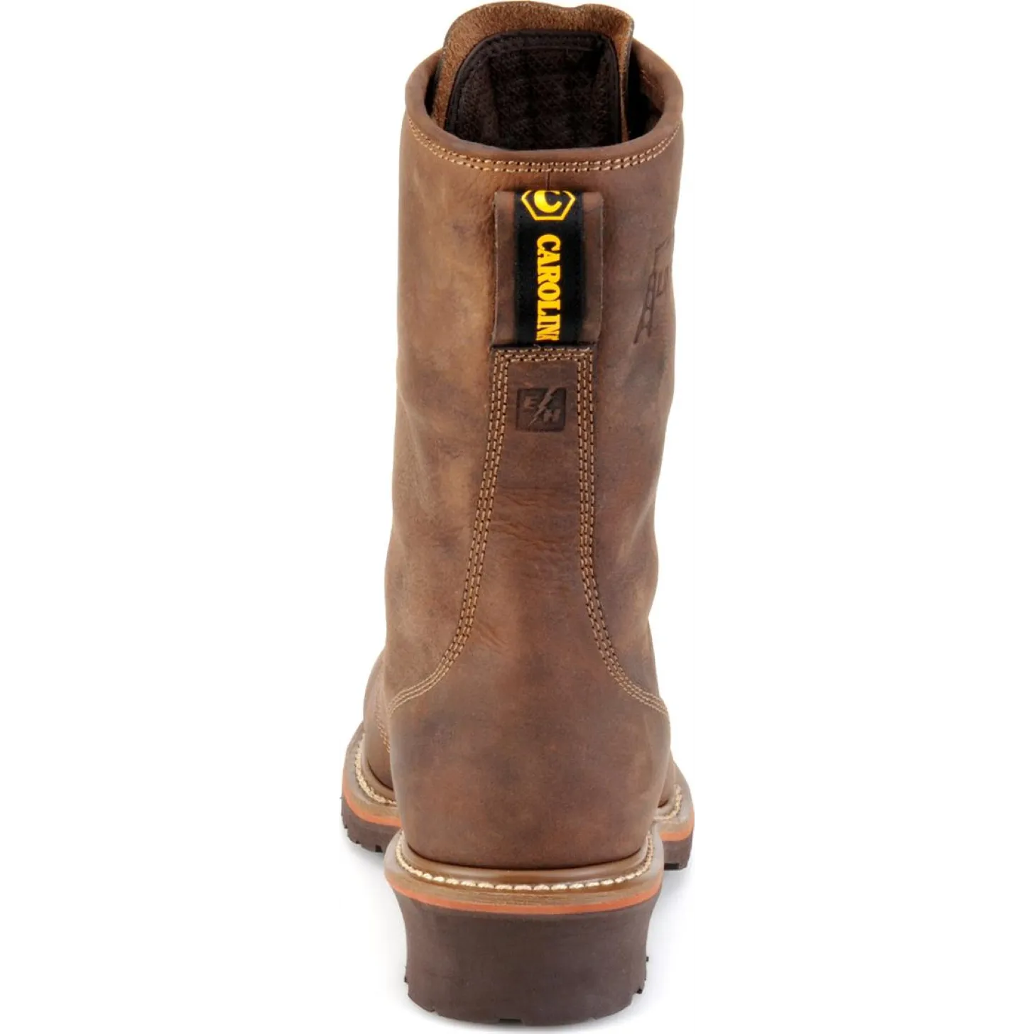 Carolina Men's Linesman 10" Comp Toe WP Work Boot - Brown - CA1904