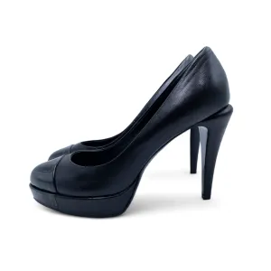 CHANEL CAP TOE PUMPS EU 38.5/ UK 5.5