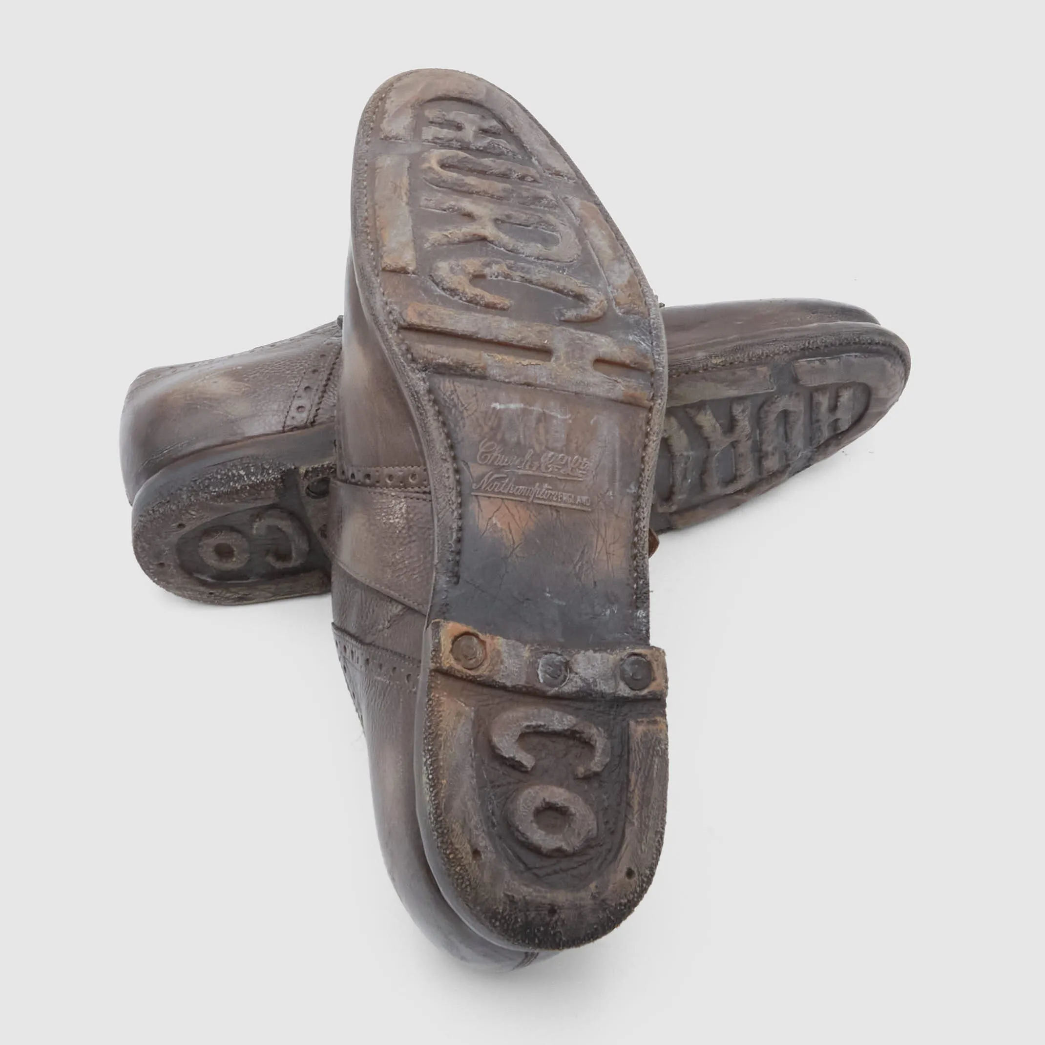 Church's Distressed Side Buckle Shanghai Loafer