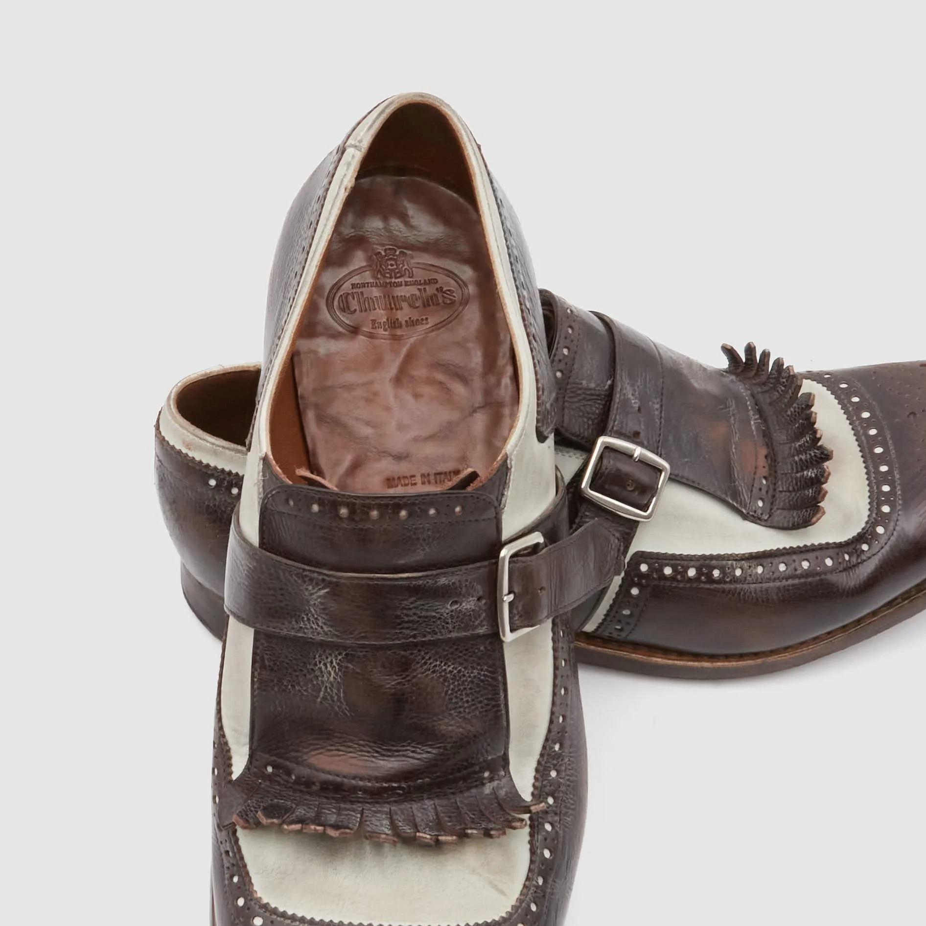 Church's Distressed Side Buckle Shanghai Loafer