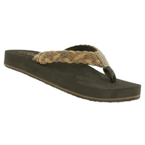 Cobian Women's Braided Bounce Flip Flops - Natural BRB10-965