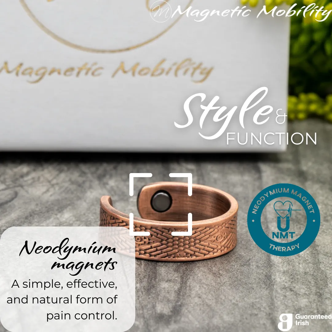 Copper Ring: Hawthorn Copper Ring | Magnetic Mobility