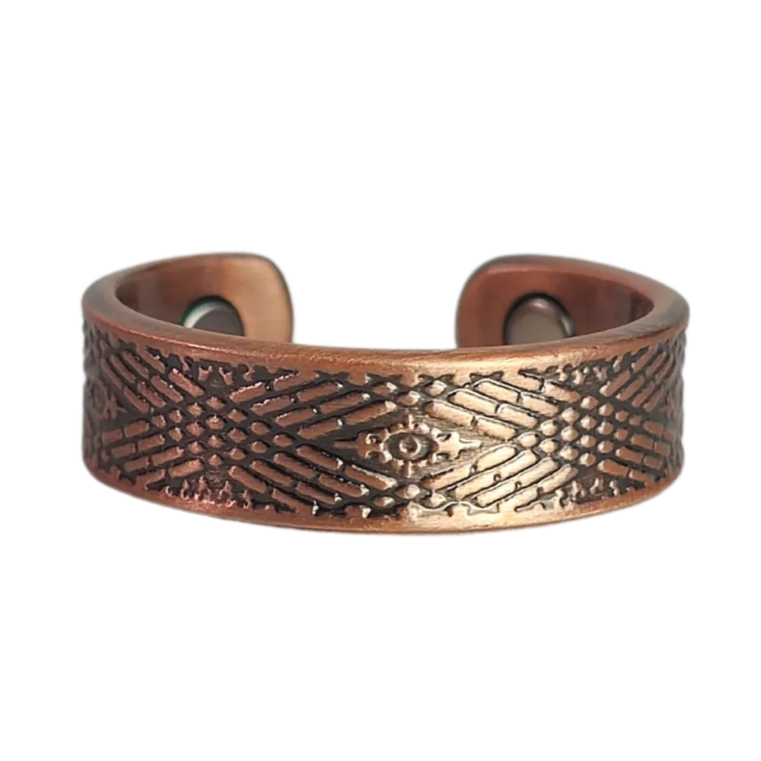 Copper Ring: Hawthorn Copper Ring | Magnetic Mobility