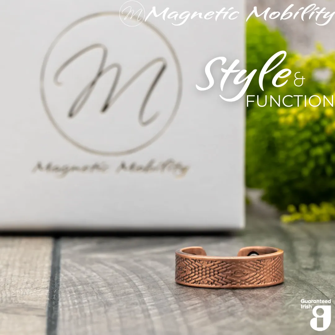 Copper Ring: Hawthorn Copper Ring | Magnetic Mobility