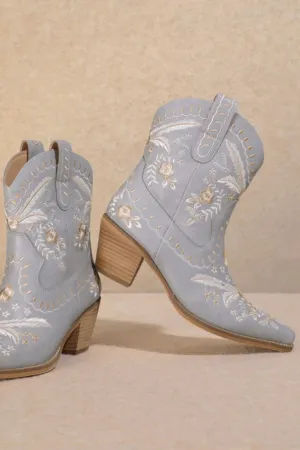 Corral Rhinestone Cowgirl Boots - Smoke Grey