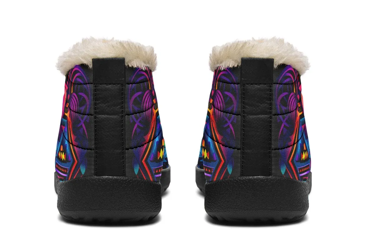 Cyber Lights Winter Slippers
