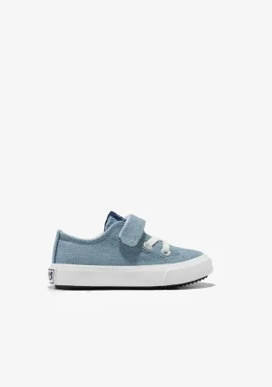 Denim Elastic Sneakers