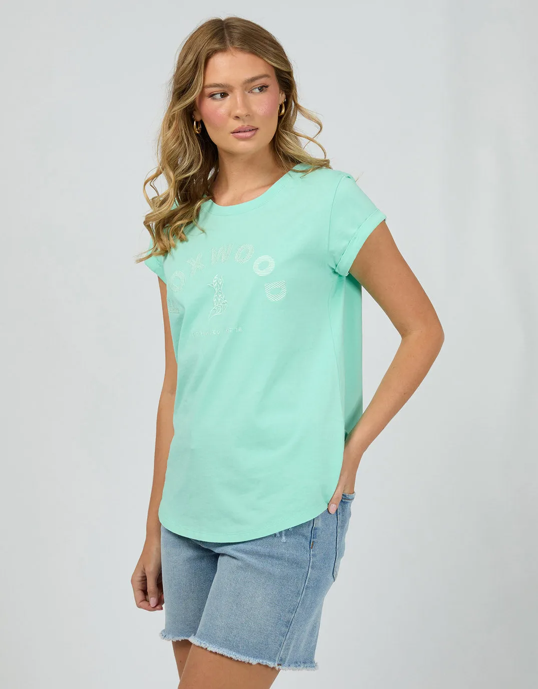 Effortless Tee - Neon Mint