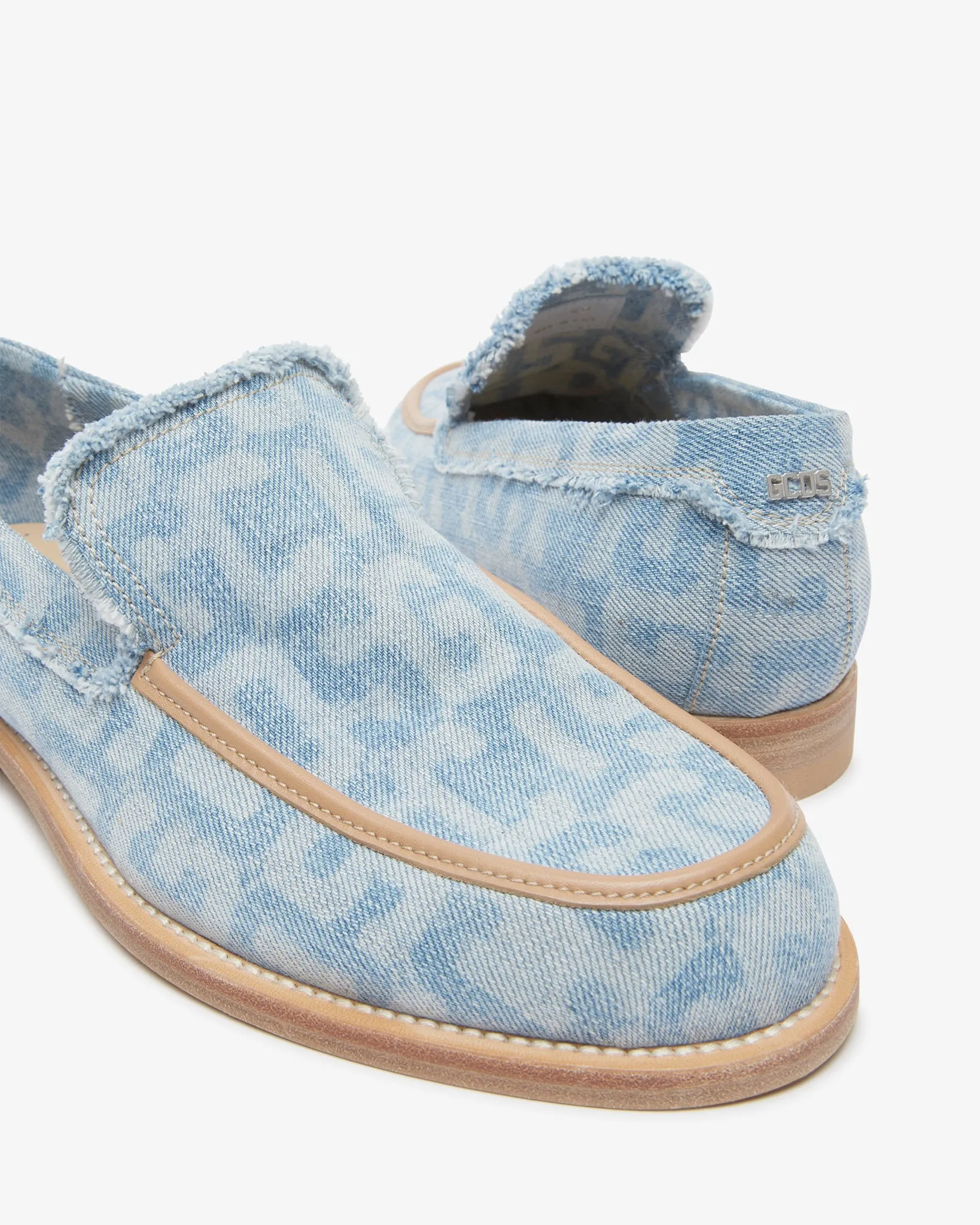 Gcds Monogram Denim Loafers