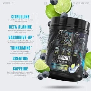 Godzilla Pre Workout Ryse - 20/40 servings