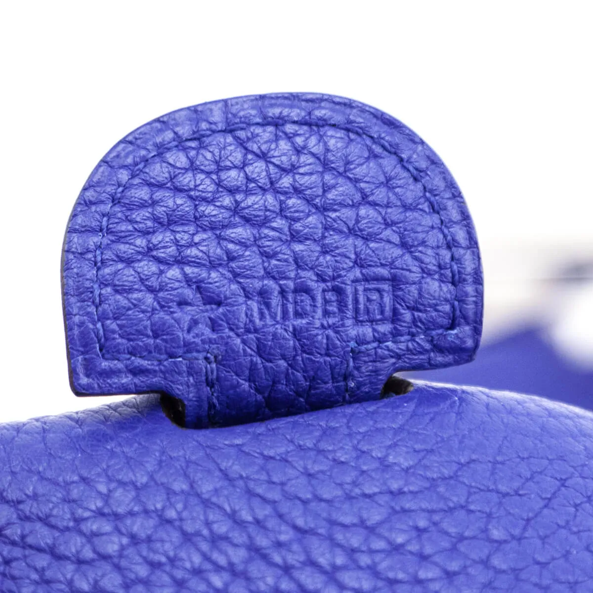 Hermes Bleu Royal Clemence Evelyne III GM