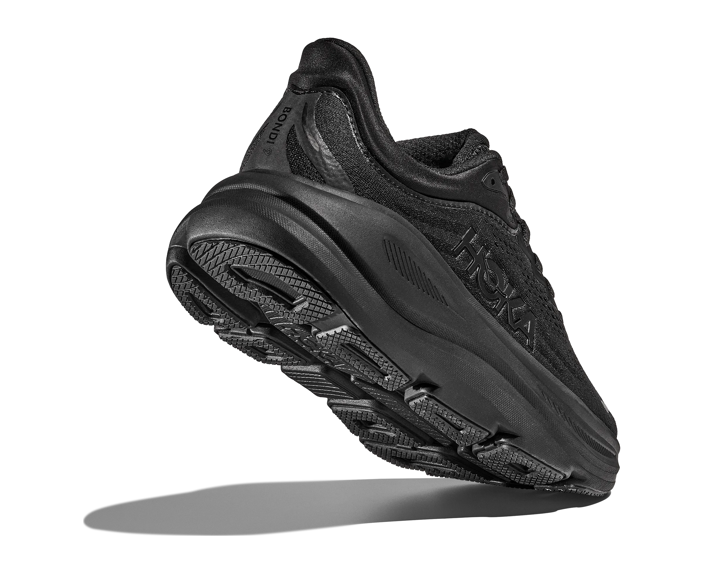 Hoka Bondi 9 Black Black Extra Wide Men's