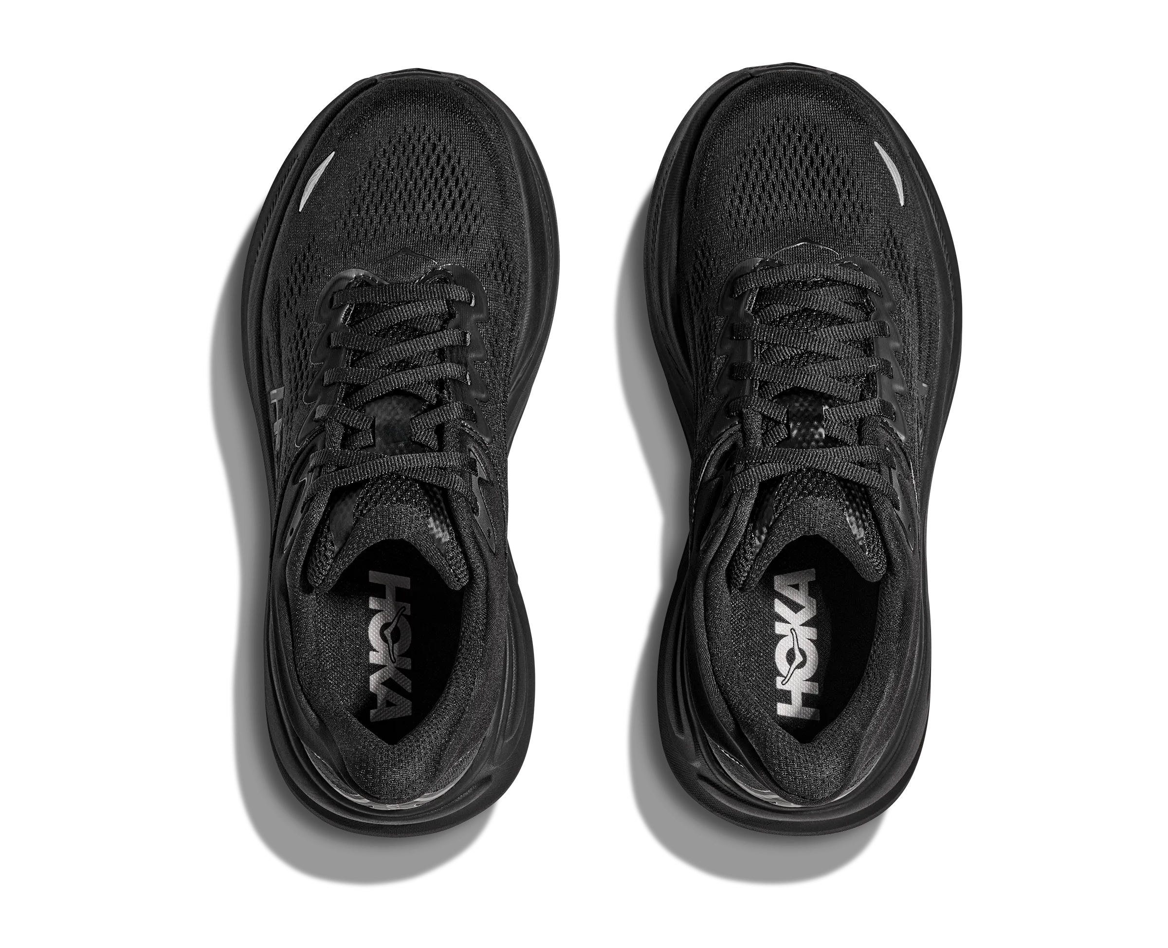 Hoka Bondi 9 Black Black Extra Wide Men's