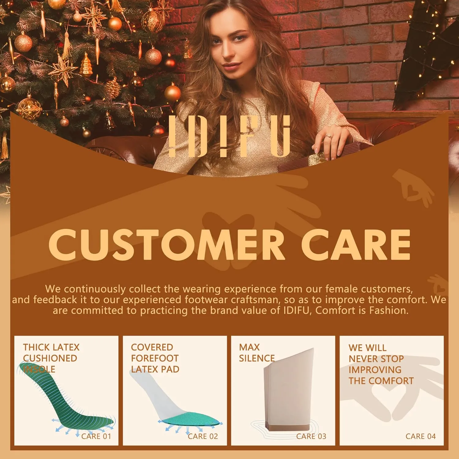 IDIFU Women's IN5 Charcy Crisscross Strappy Platform High Chunky Heels Peep Toe Pump Party Heeled Sandals