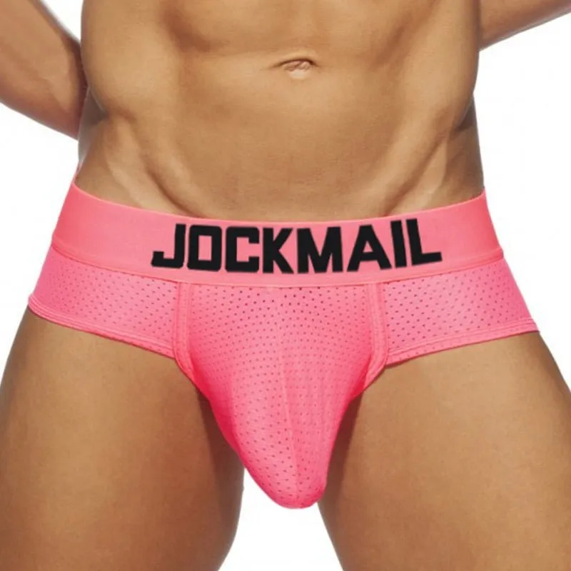 Jockmail Neon Mesh Briefs 4-Pack