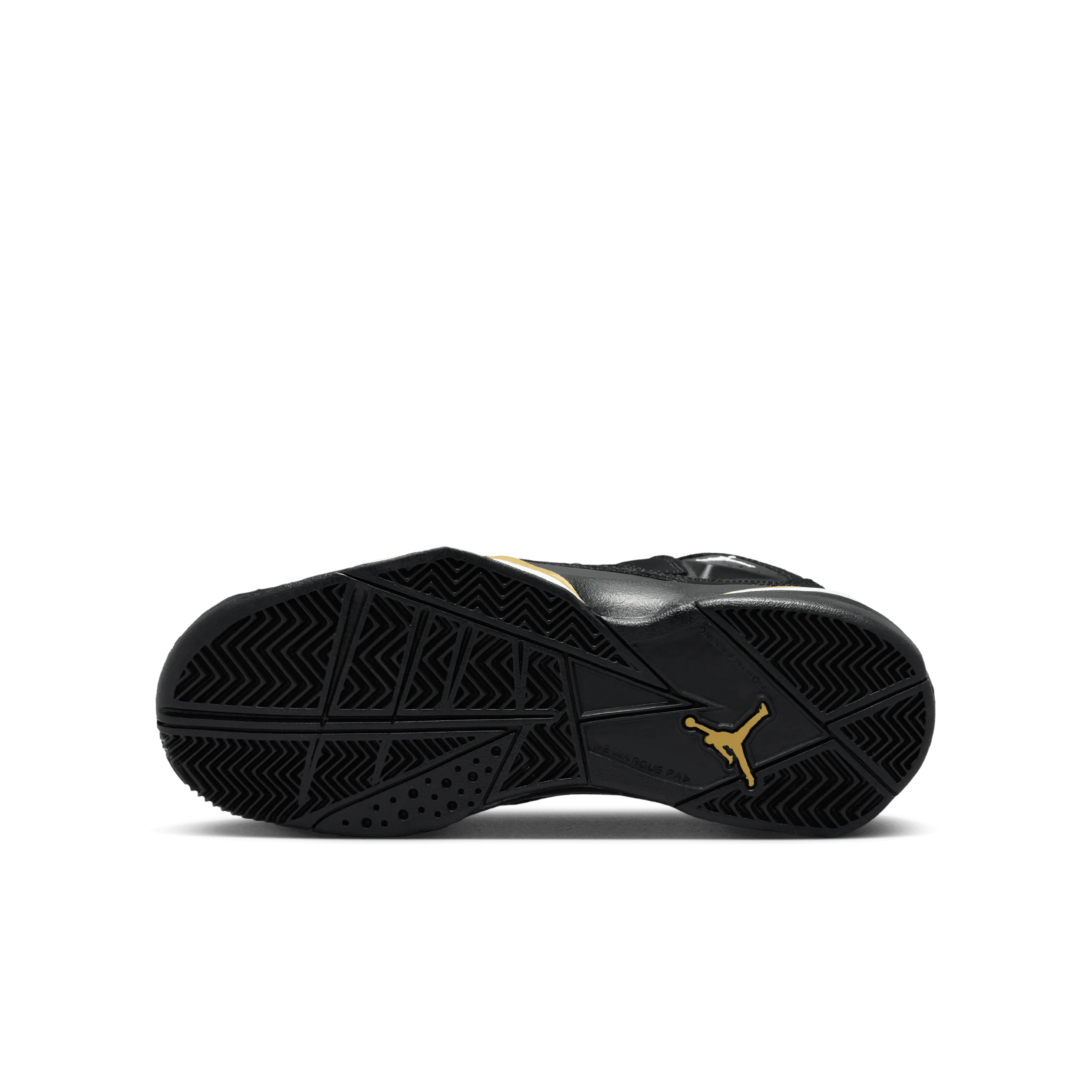 Jordan - Boy - GS True Flight - Black/White/Metallic Gold
