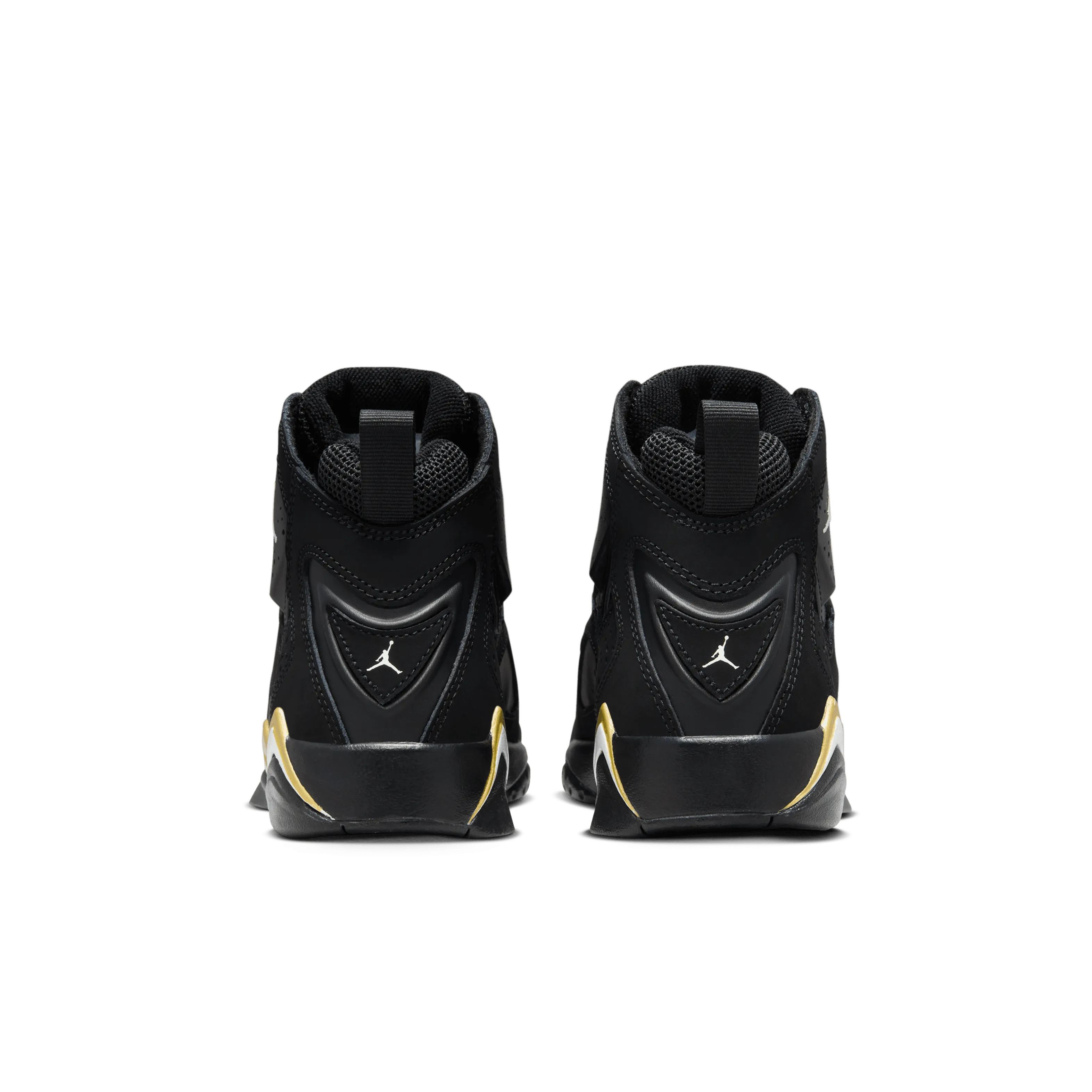 Jordan - Boy - GS True Flight - Black/White/Metallic Gold