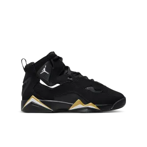 Jordan - Boy - GS True Flight - Black/White/Metallic Gold