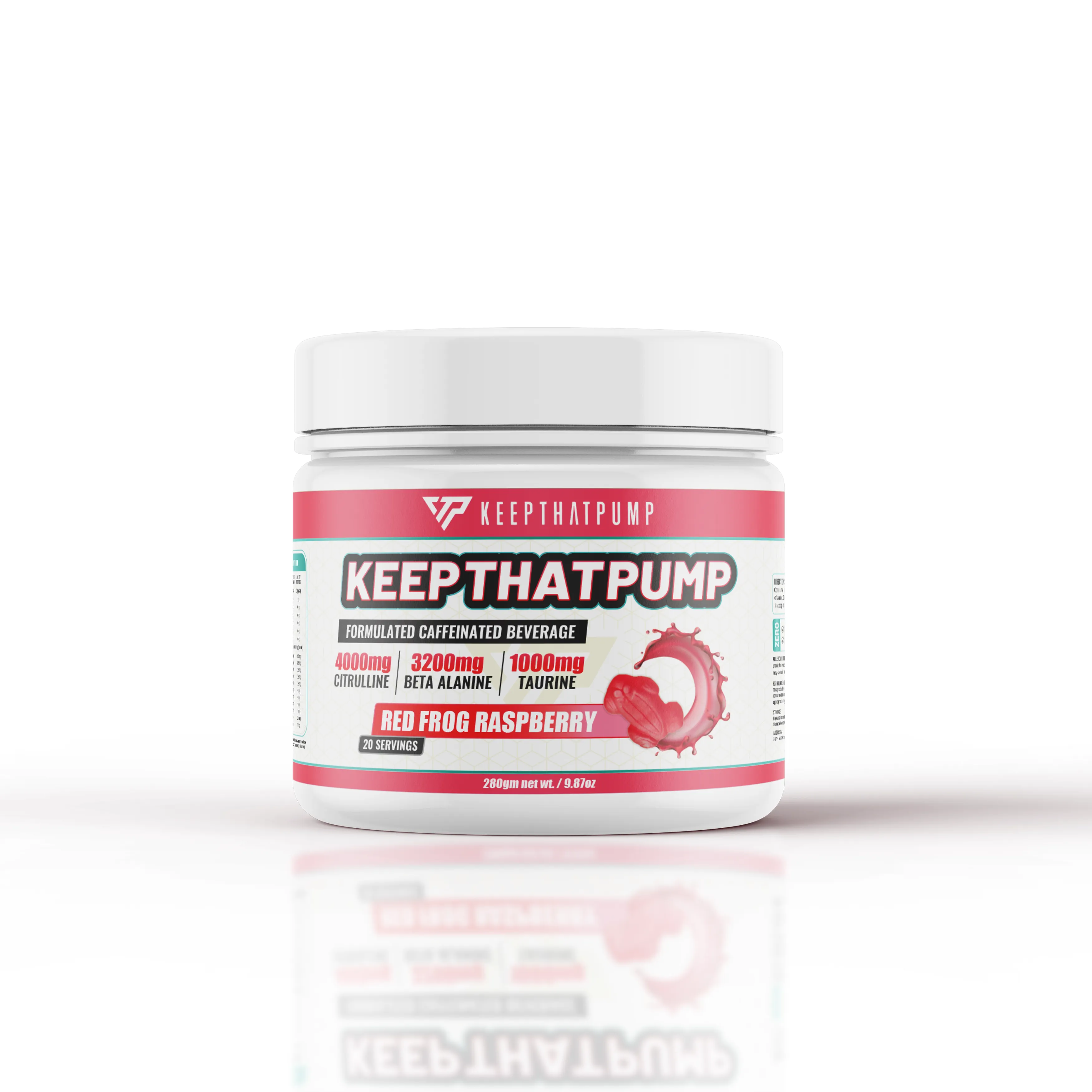 KEEPTHATPUMP (Pre Workout) -  Red Frog Raspberry