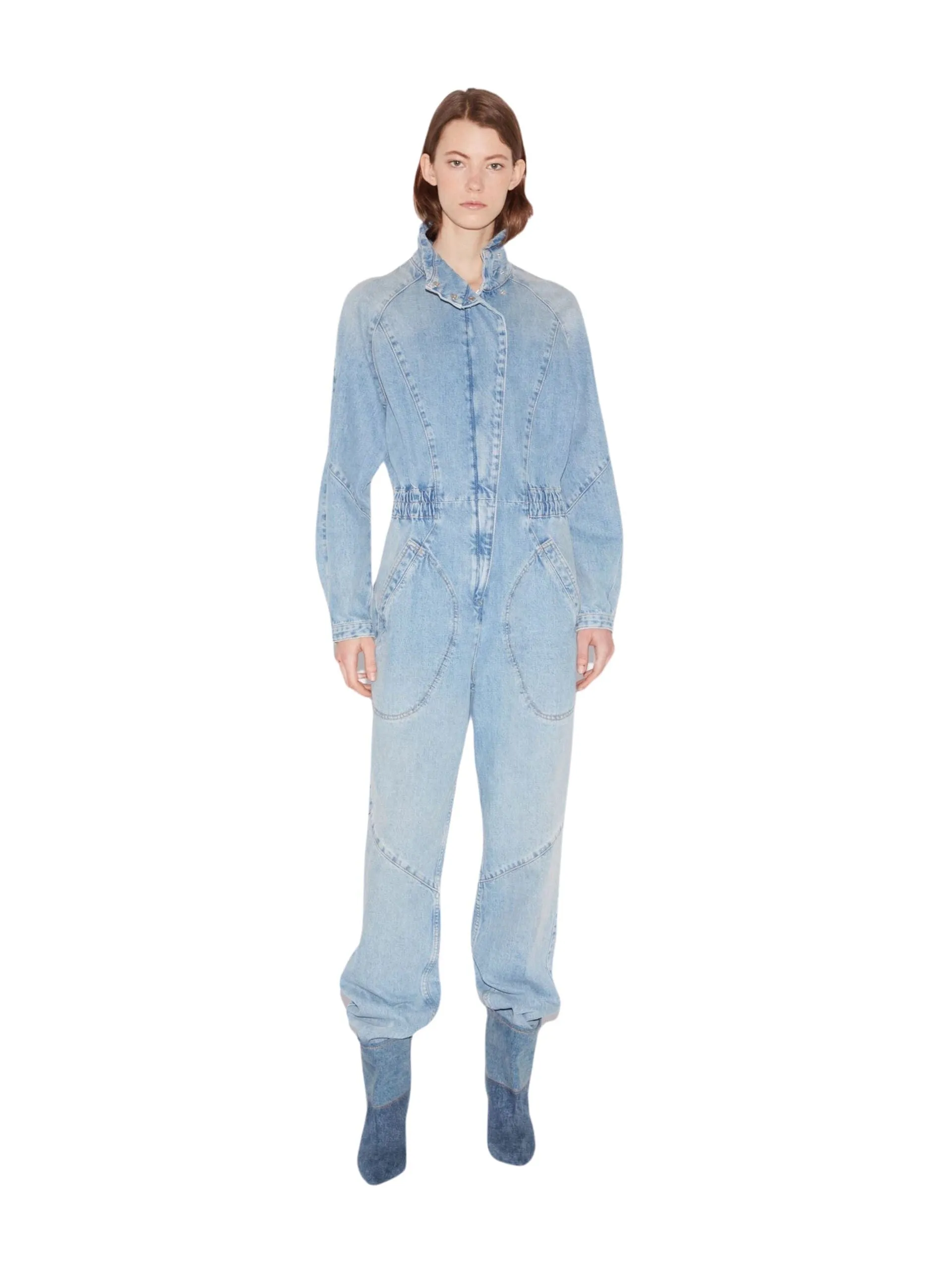 Kimea Jumpsuit / Light Blue