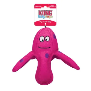 Kong Belly Flops Octopus Squeak and Plush Floating Nylon Dog Toy