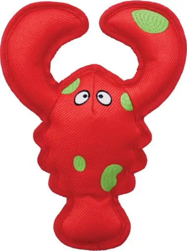 Kong Belly Flops Squeaking Lobster Nylon Dog Toy
