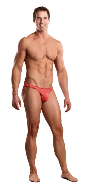 Limited Stock: Male Power Neon Lace Bong Thong - Exclusive Offer