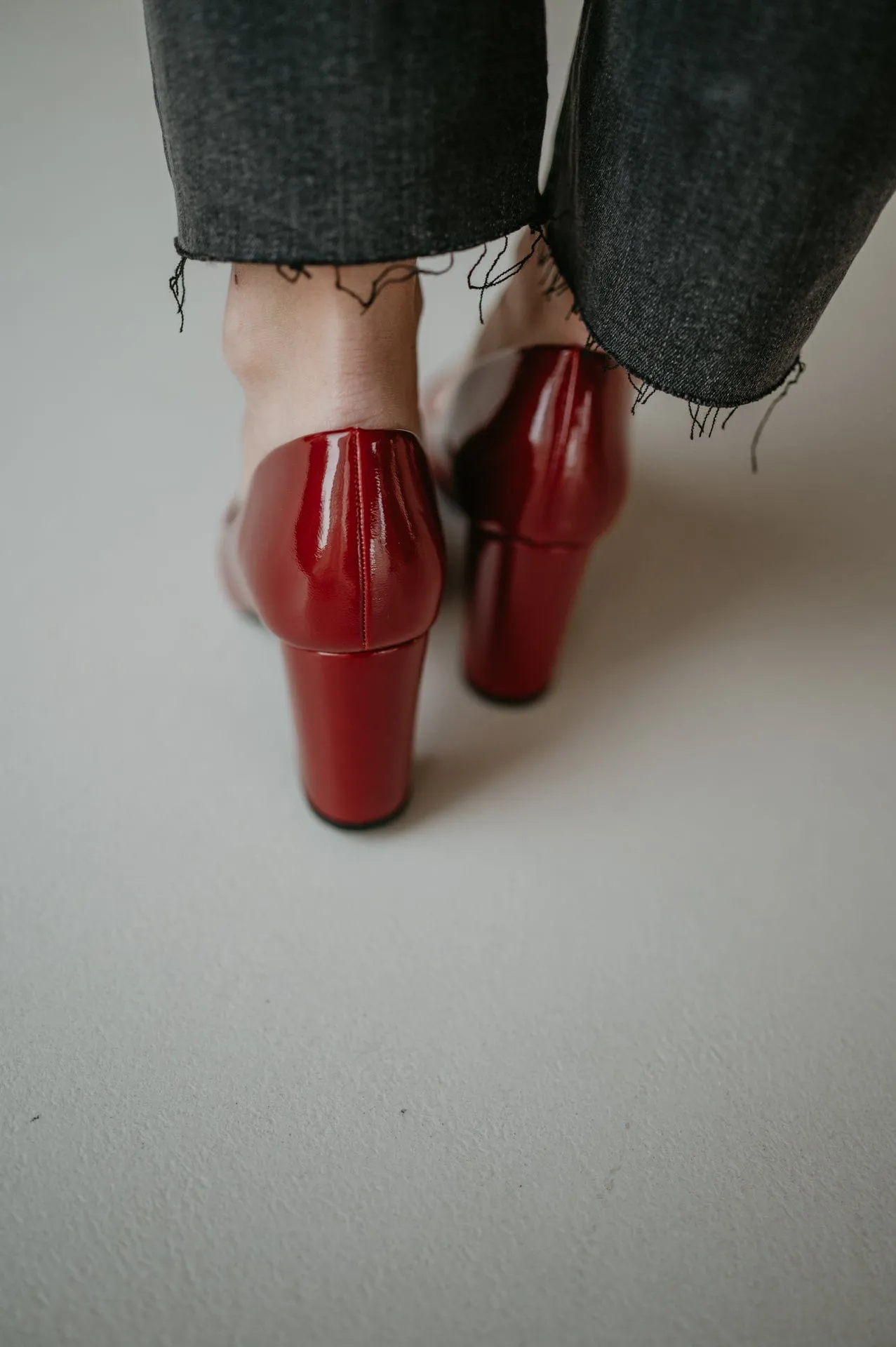 Manzo heels I Bordeaux