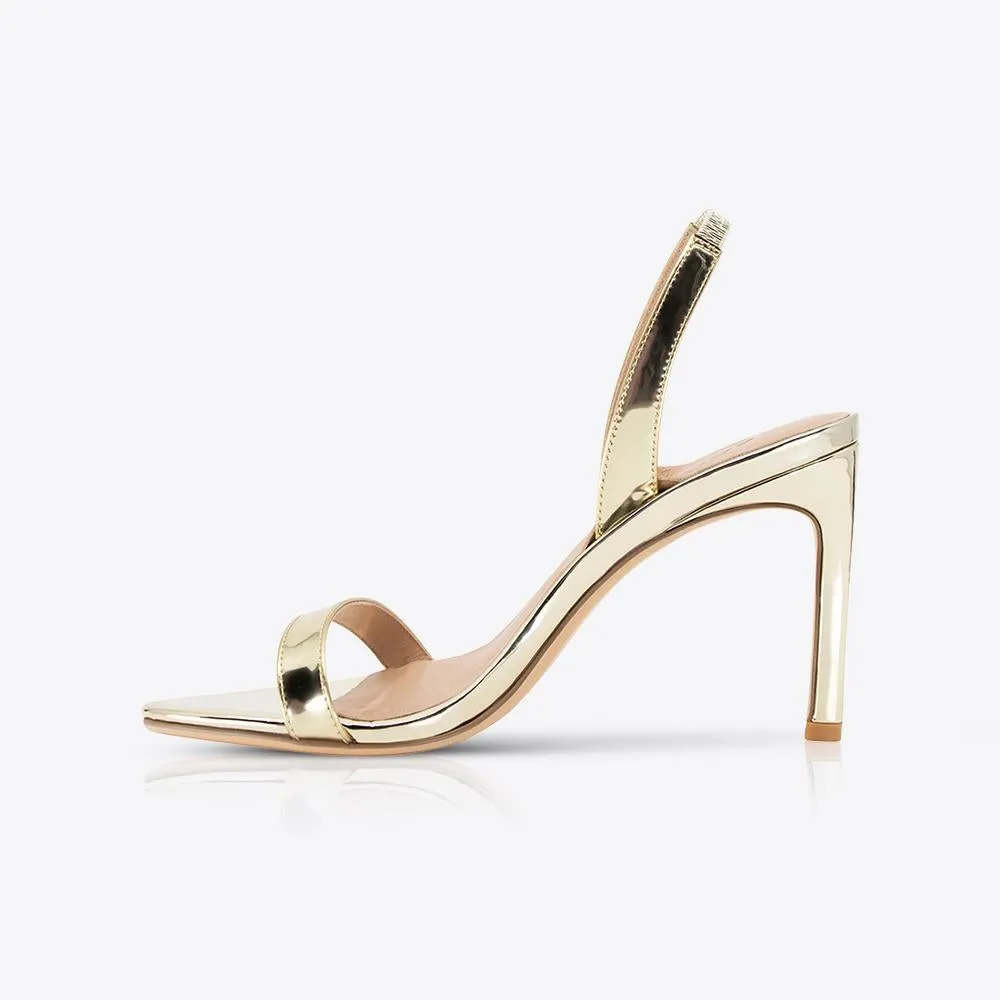 Martini Heel Gold