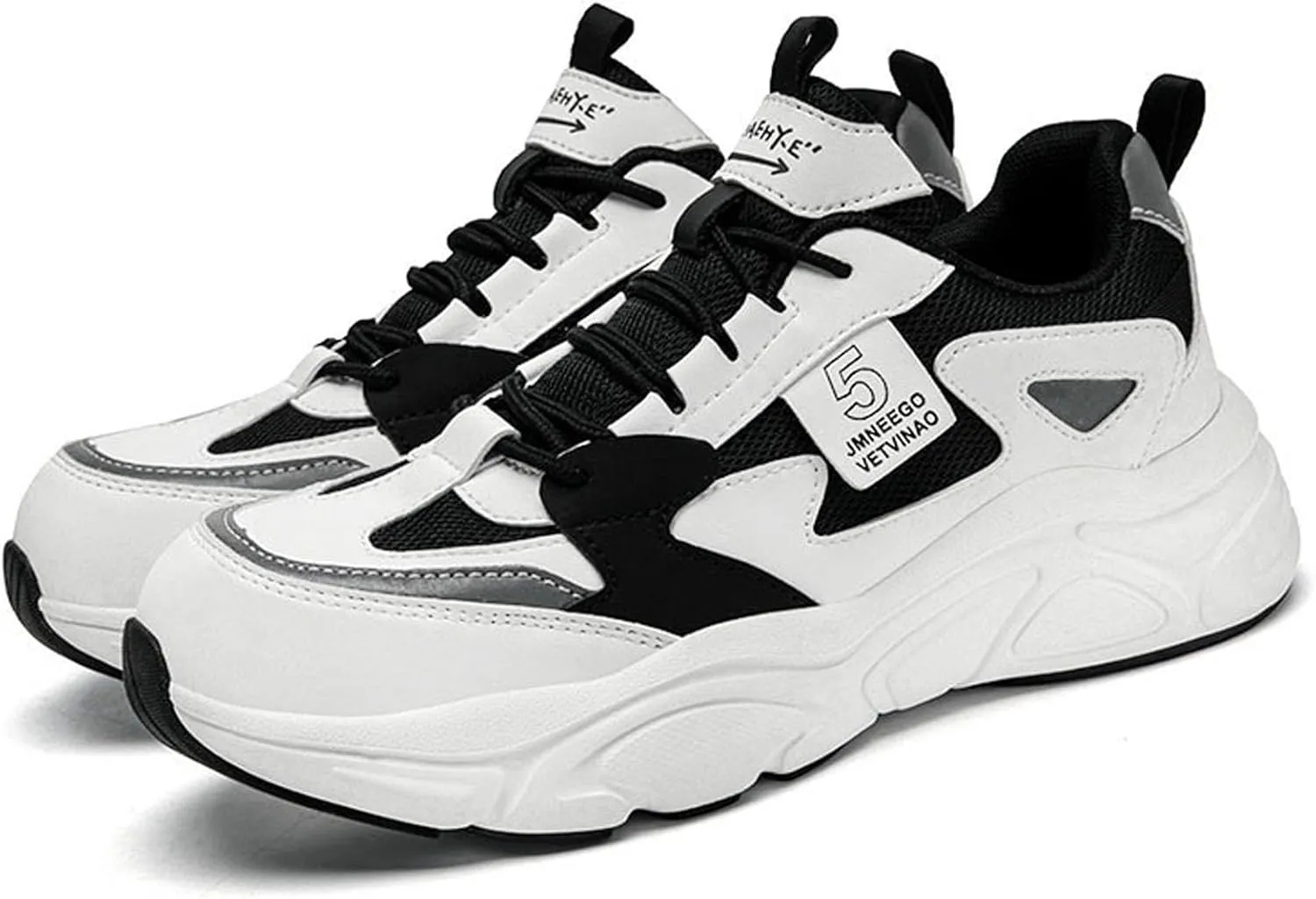 Nutropa Steel Toe Boots for Men, Lightweight Safety Work Shoes, Comfortable Breathable Composite Toe Boots Slip-Resistant Indestructible Shoes