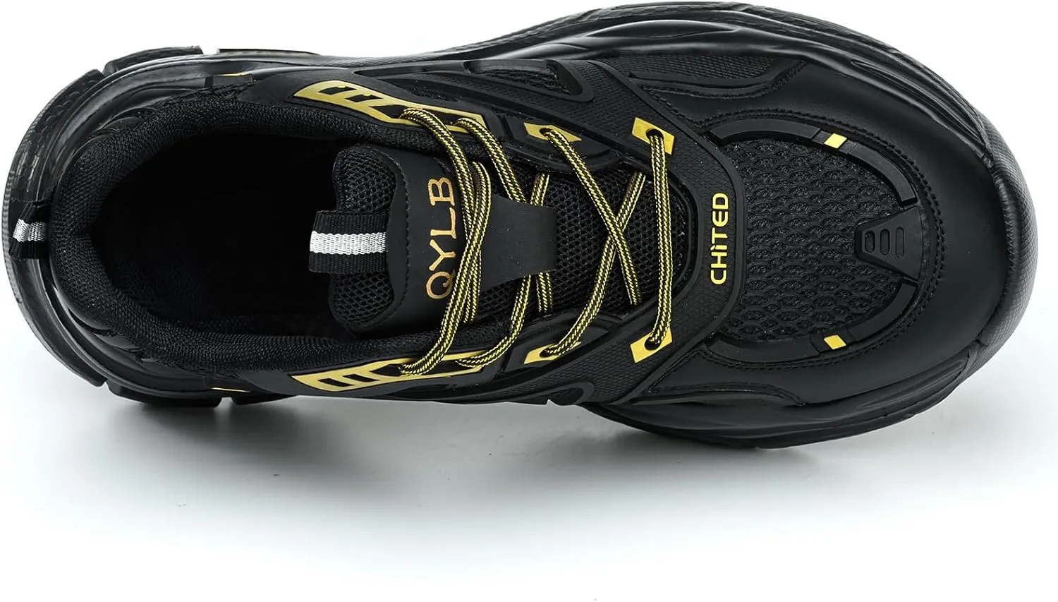 Nutropa Steel Toe Boots for Men, Lightweight Safety Work Shoes, Comfortable Breathable Composite Toe Boots Slip-Resistant Indestructible Shoes