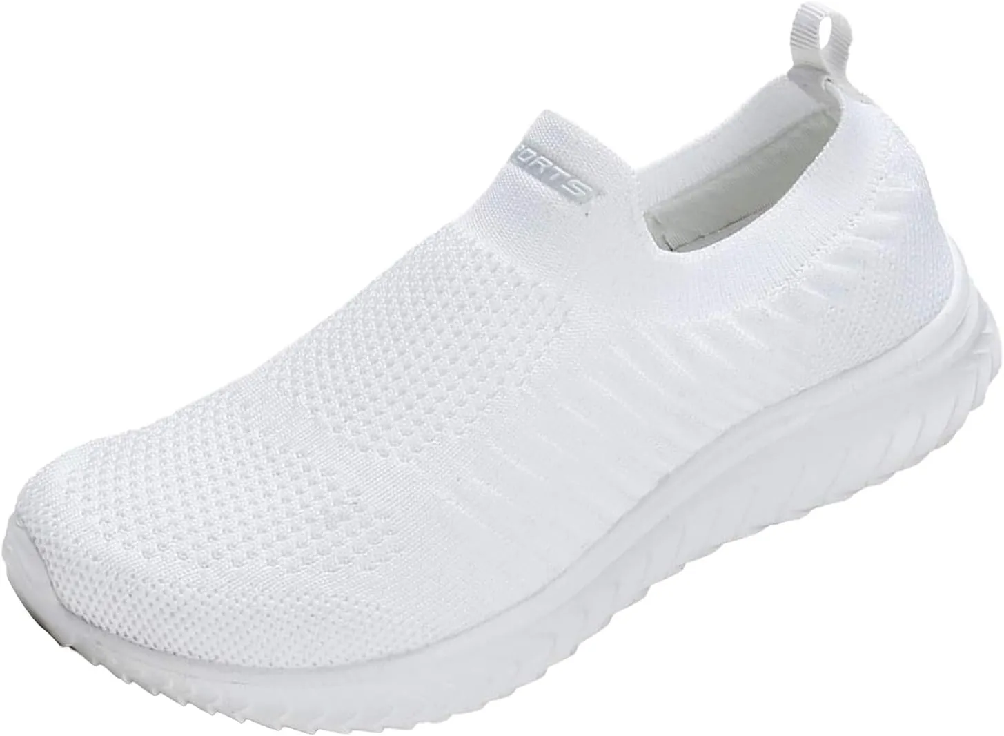 Orthopedic Walking Shoes for Diabetic Women Slip On Sneakers with Arch Support Comfortable Casual Loafers Plantar Fasciitis Foot Heel Pain Relief