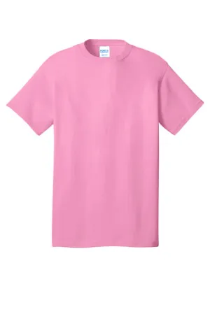 Port & Company Adult Core Cotton Tee - Candy Pink