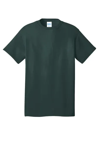 Port & Company Adult Core Cotton Tee - Dark Green