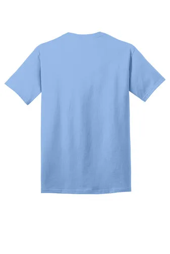 Port & Company Adult Core Cotton Tee - Light Blue