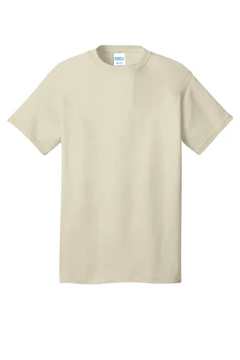 Port & Company Adult Core Cotton Tee - Natural