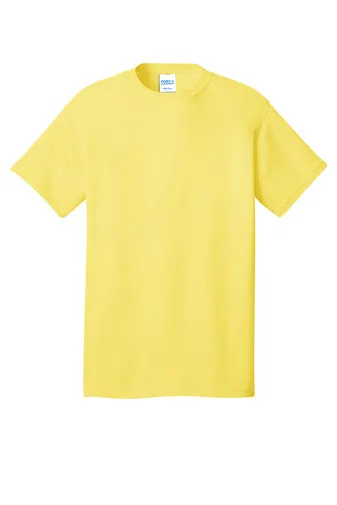 Port & Company Adult Core Cotton Tee - Yellow