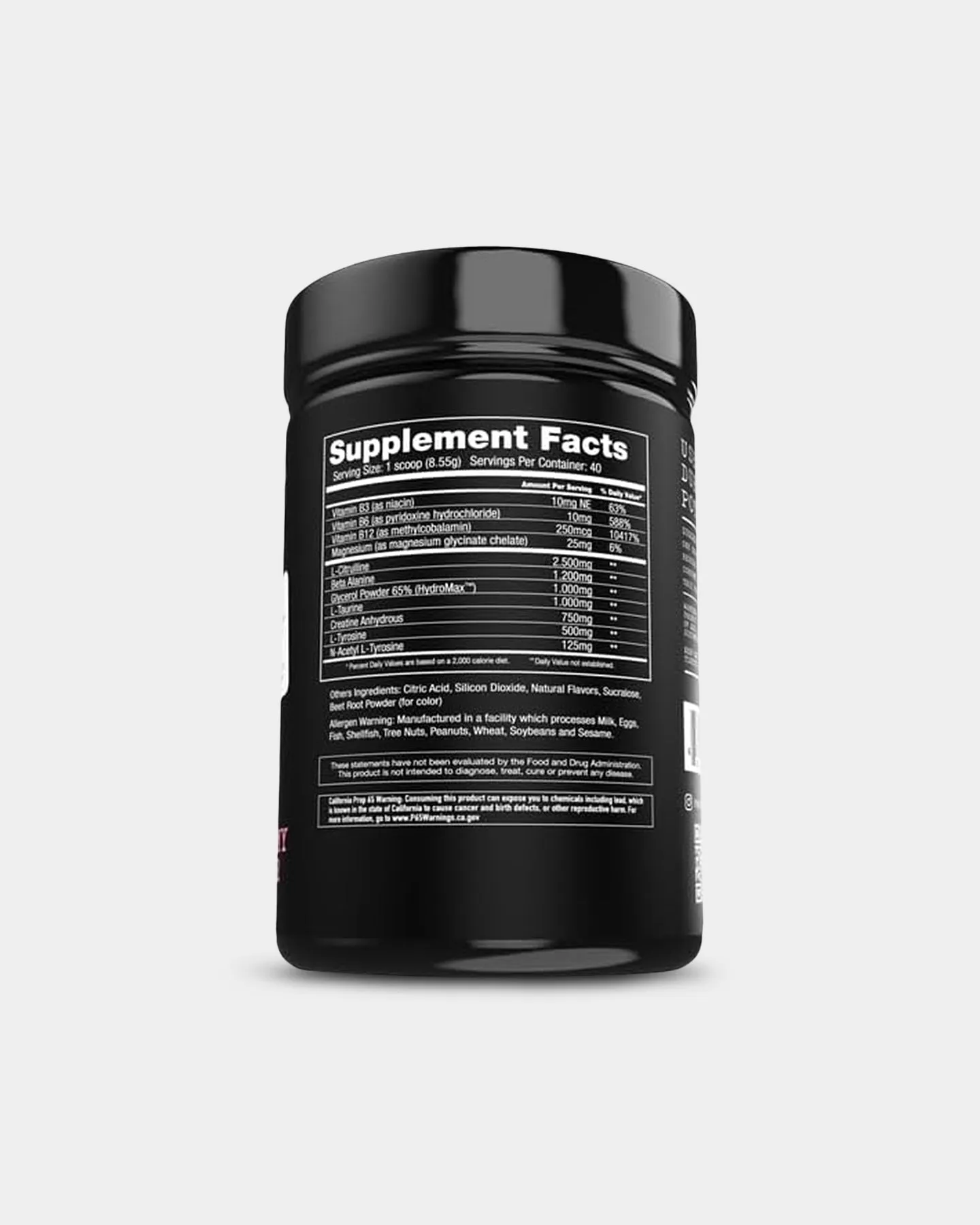 Project#1 Nutrition Amp-Nox Pre-Workout