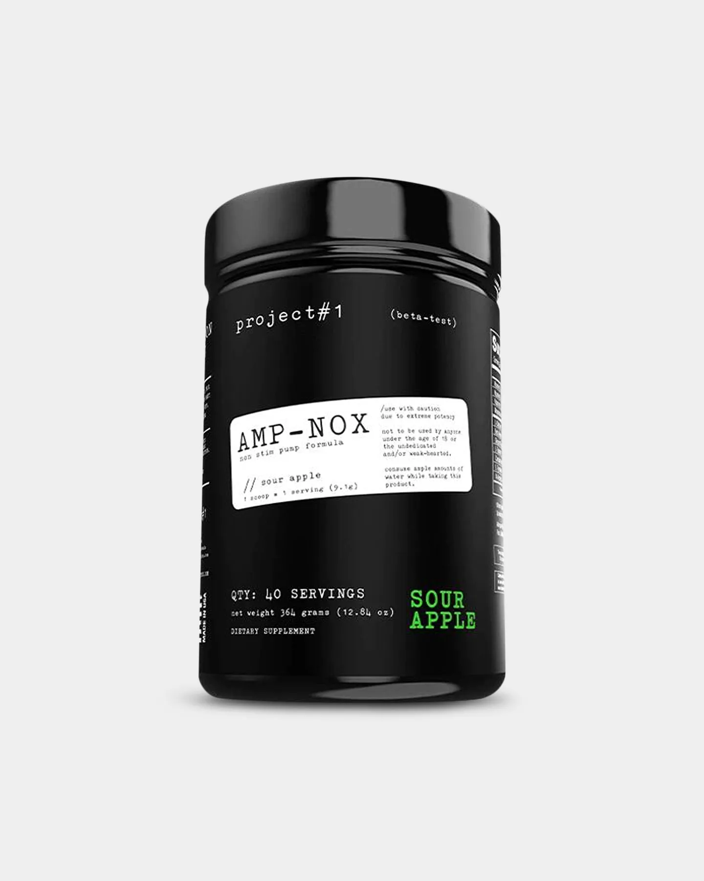 Project#1 Nutrition Amp-Nox Pre-Workout