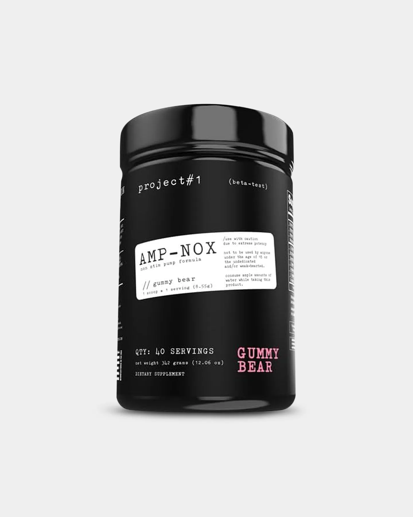 Project#1 Nutrition Amp-Nox Pre-Workout