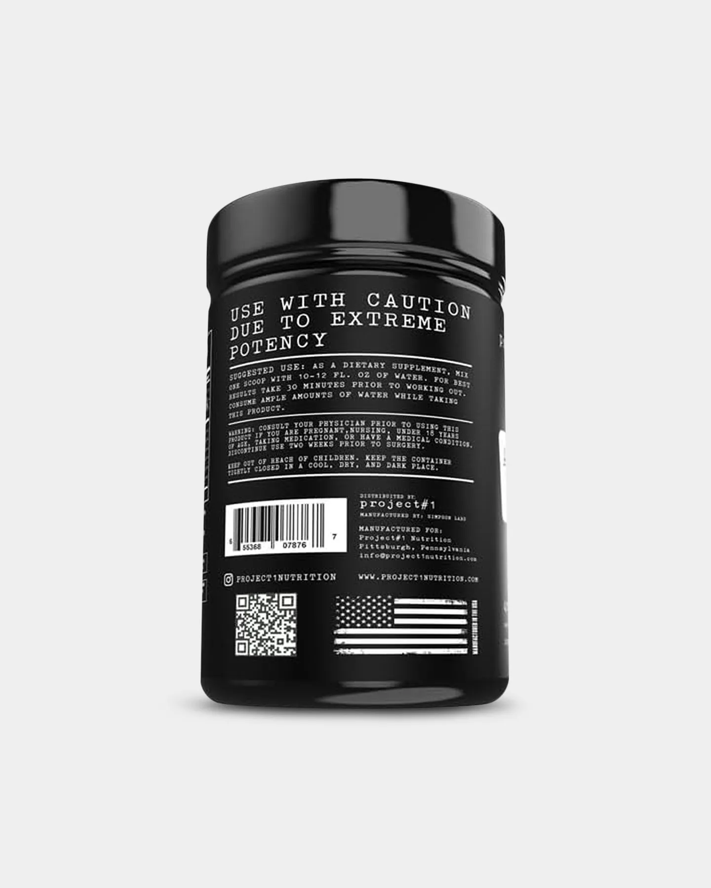 Project#1 Nutrition Amp-Nox Pre-Workout