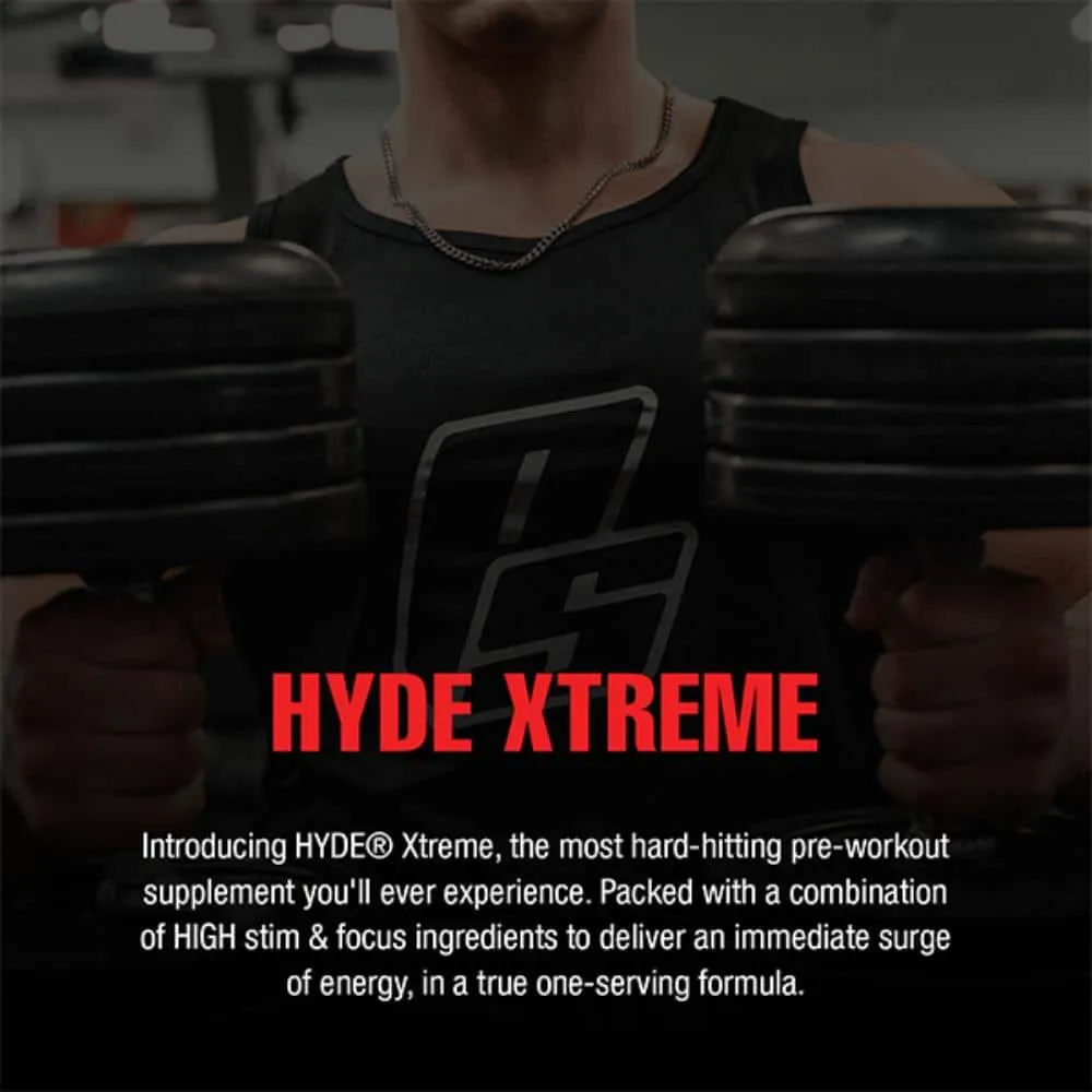 ProSupps Hyde Xtreme Hard-Hitting Energy Pre Workout